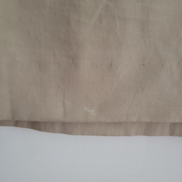 Brooks Brothers Women's Khaki Tan Front Button Pockets Pencil Skirt Size 12 - Picture 2 of 7